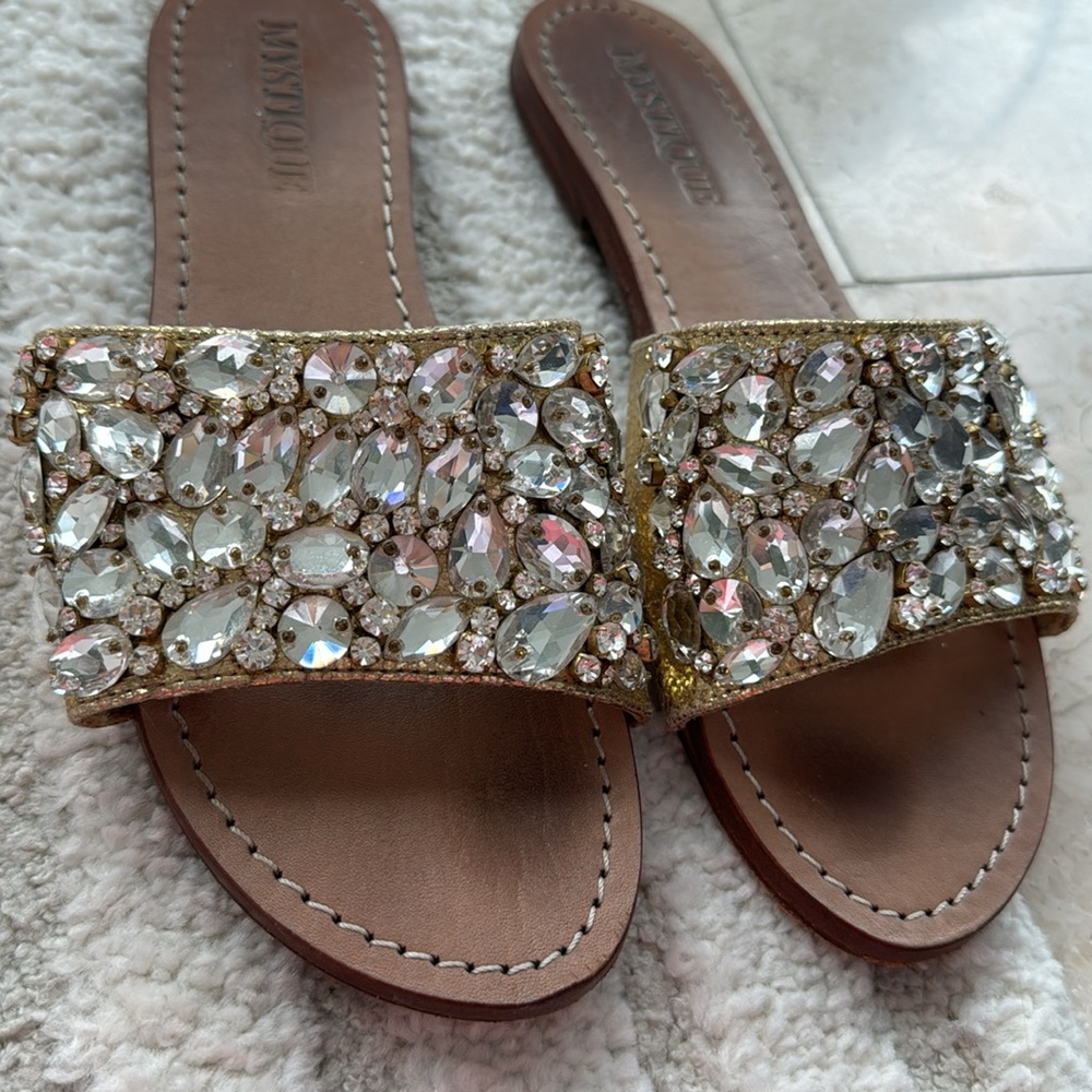 Stunning Mystique Crystal Sandals